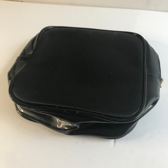 Christian Dior Parfums Zippy Around Cosmetic Bag Makeup Tote Travel Nylon Boxy - Picture 3 of 12